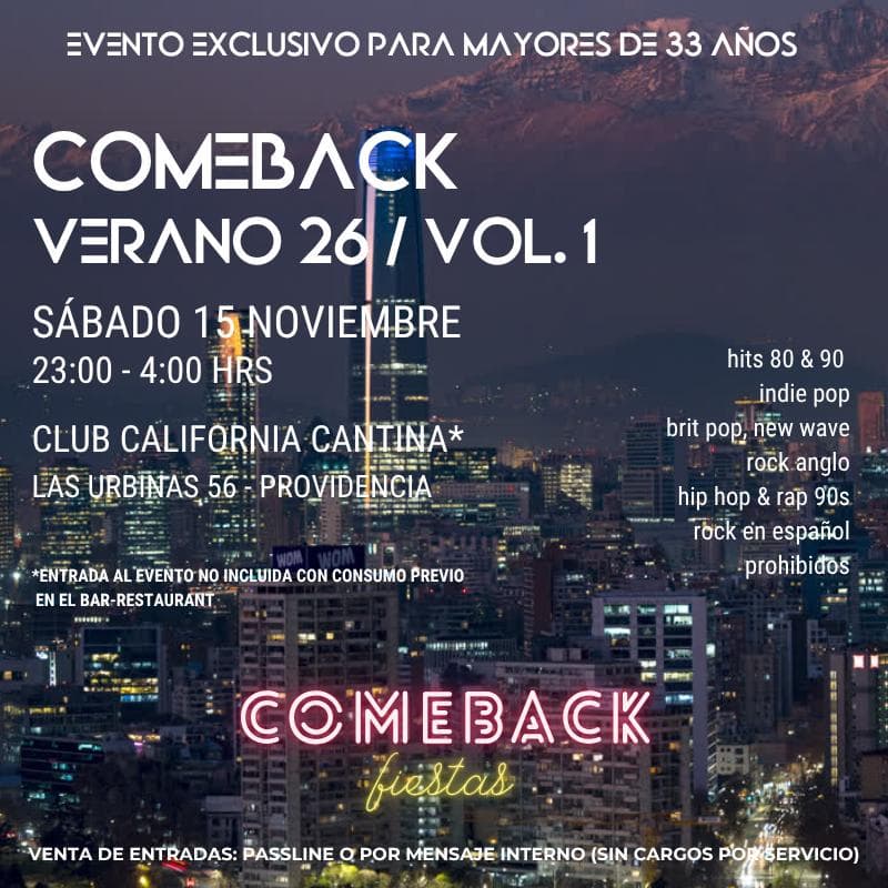 COMEBACK VERANO 26 / VOL.1 image}